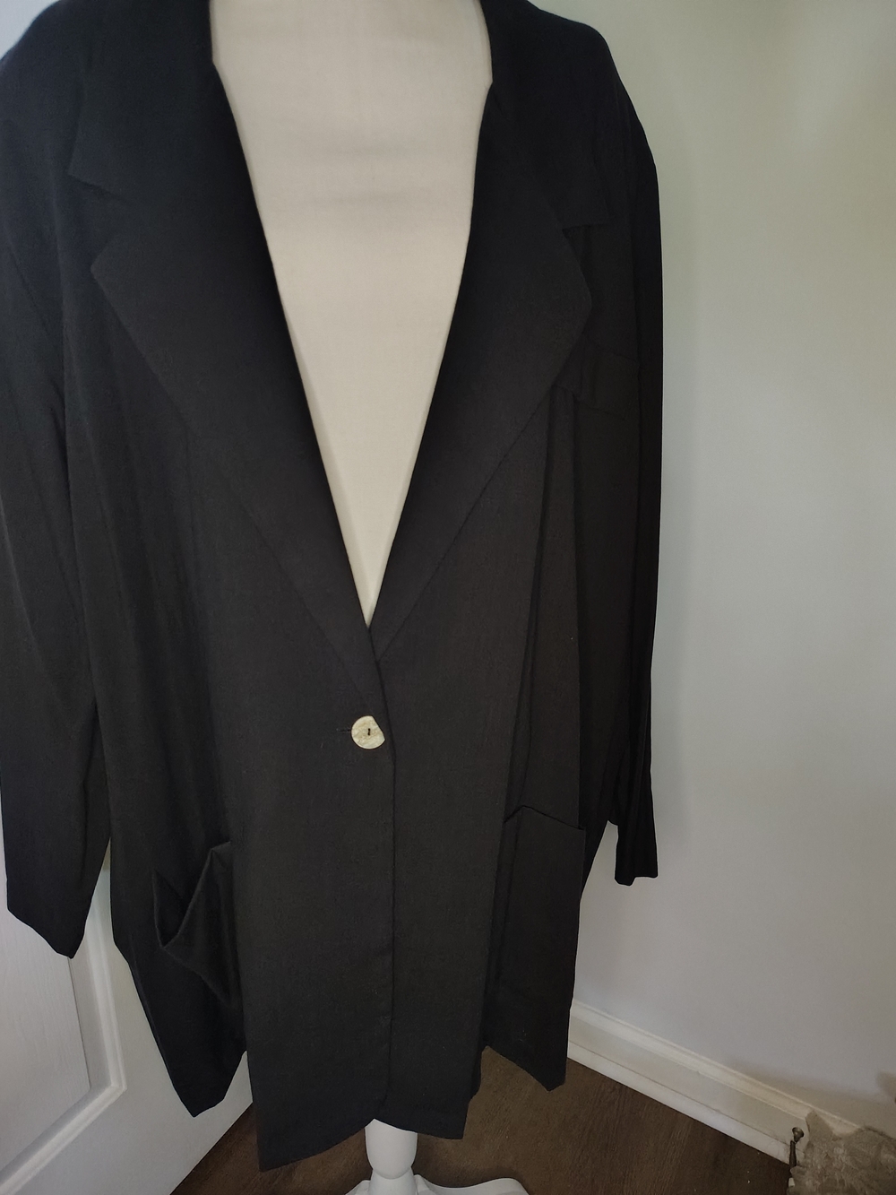 Roamans Black Blazer Size 2X